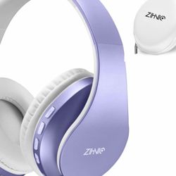 Bluetooth Headphones Over-Ear, Foldable Wireless and Wired Stereo Headset 