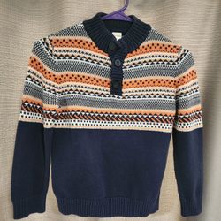 Gymboree Boys' Long Sleeve Front Button Sweater