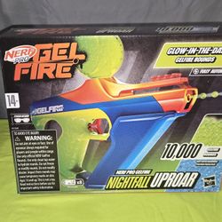 Nerf Pro Gelfire Nightfall Uproar Full Auto Blaster