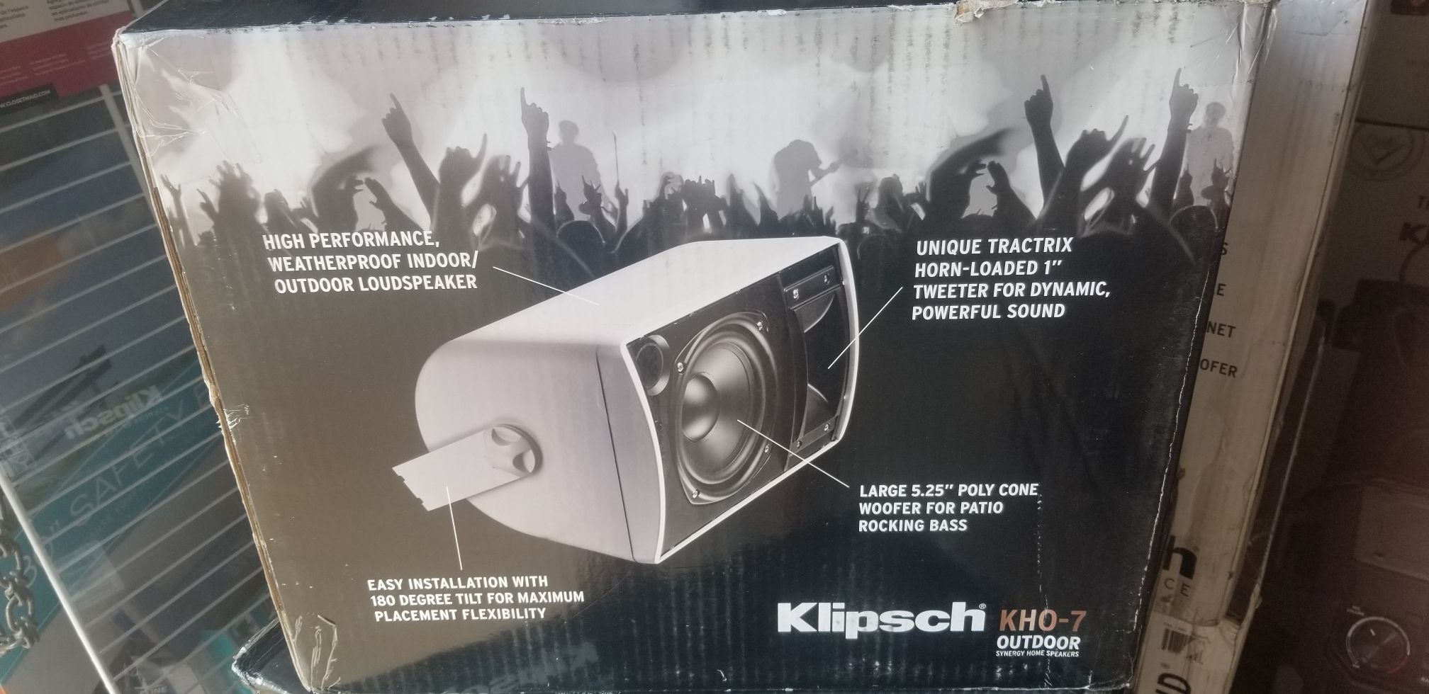 Klipsch indoor/outdoor speakers set