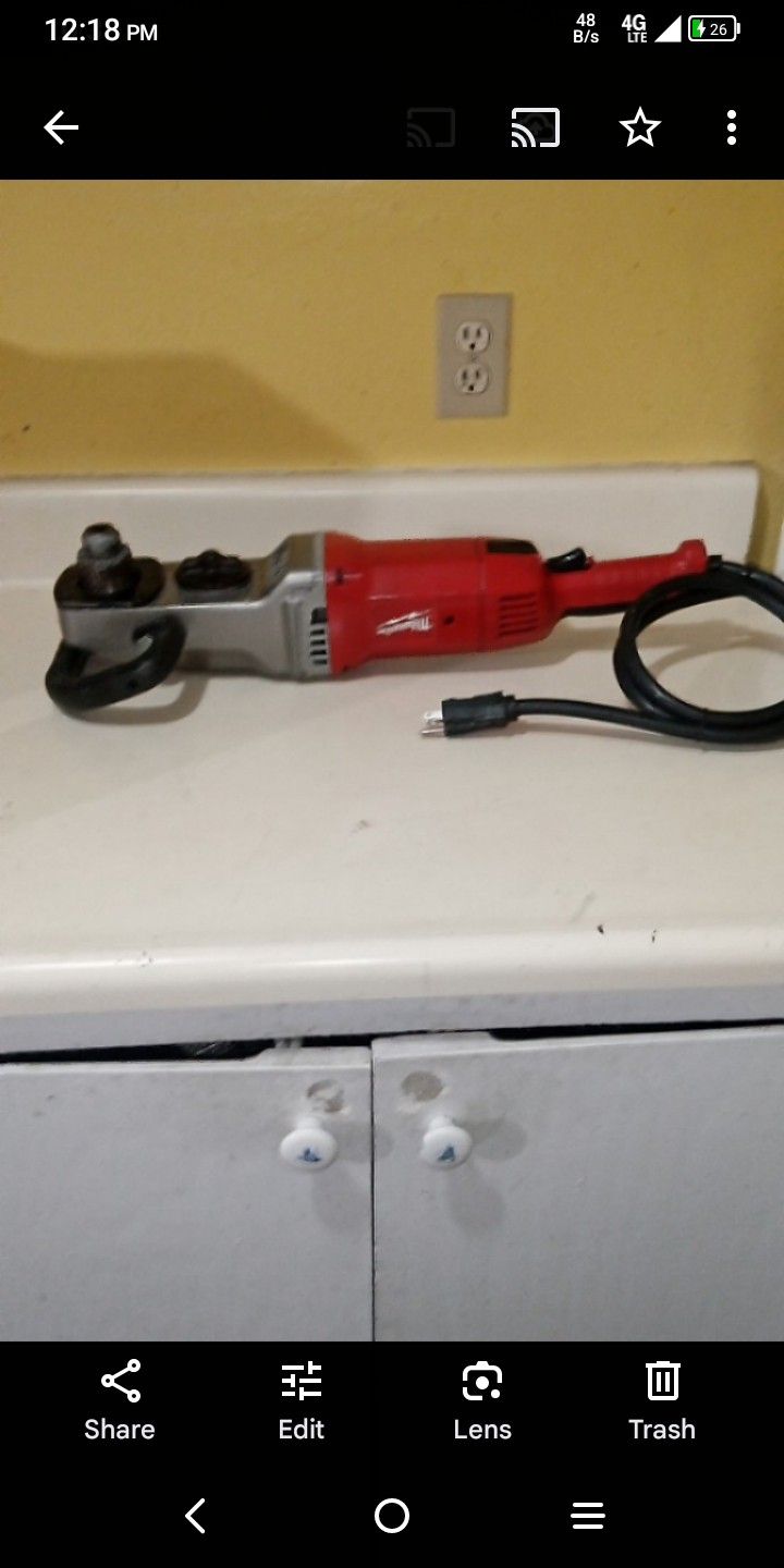 Makita cement/ tile/ rocks cutting. Milwaukee big hawk drill and Milwaukee heavy duty corded drill all for $400