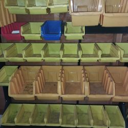 Storage Rack With Bins For Garage