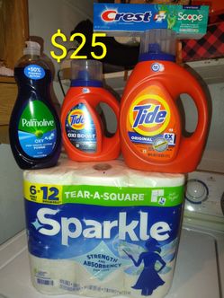 Tide detergent package
