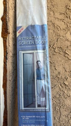 Retractable Screen door