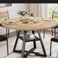 Brand New In Box Modern Xl 51" Dining Table!!! Seats Up To 8!!!