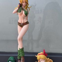 Dragon Ball 13in Lunch (Launch) PVC Statue 3-Head Collection Model