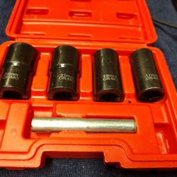 Damaged/Stripped Lug  Nut Removal Kit HD SNAP On Bro