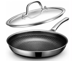 Non Stick Frying Pans, 12-inch with Lid