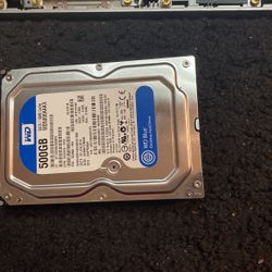WD Blue Desktop *HP 19* ( WD 500GB. SATA/16MB Cache . WD5000AAKX ) Hard Drive.