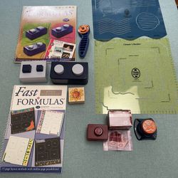 Creative Memory Punches, Books, Stencils, Hand Cutter