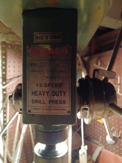 Heavy Duty Drill Press Like New