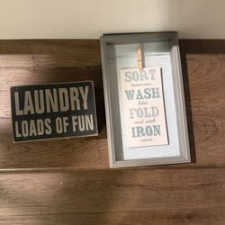 Laundry Signs