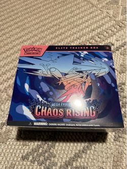 Pokemon cards - Chaos Rising ETB