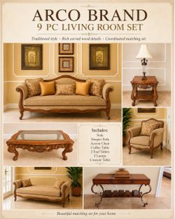 Complete Living Room Set High End