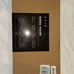 AZIO KB506 Vision Large Font 5 Color Back Lit Keyboard (NEW)