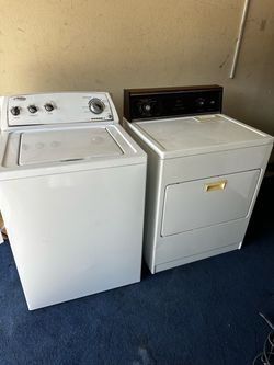 Washer and dryer- both in good working condition (price is for both)