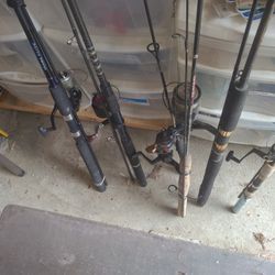 River Fishing Rod And Reels 