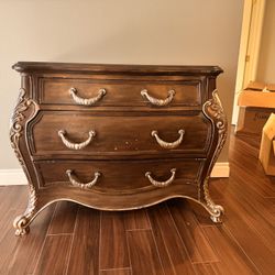 French Provincial Baroque Bombay chest
