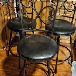 4  Swivel Stools 24"