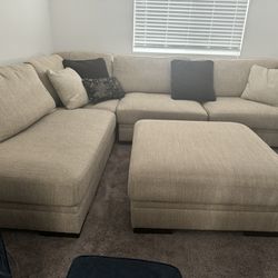 Sectional Couch For Sale (pillows Included)