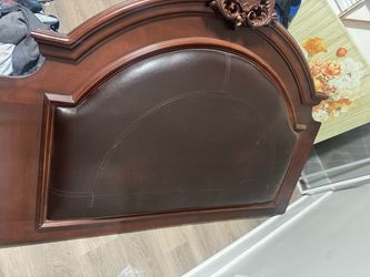 Nice wood, solid wood bed frame
