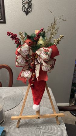 Santa Hat Wreath