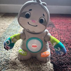 Fisher-Price Linkimals Smooth Moves Sloth Toy Interactive Works Music Lights