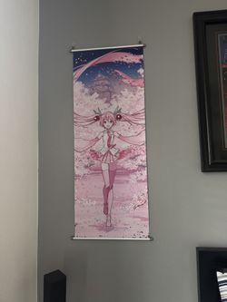 SAKURA MIKU ANIME WALL SCROLL