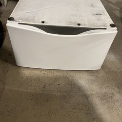 Whirlpool 15.5 Laundry 123 Pedestal Mod XHP1550vw