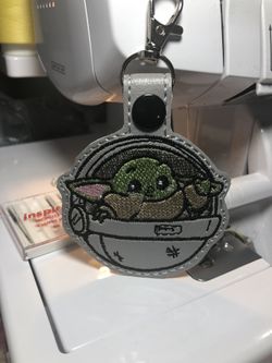 Baby Yoda key chain