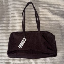 Baggu Medium Bowler Bag Chocolate Plum