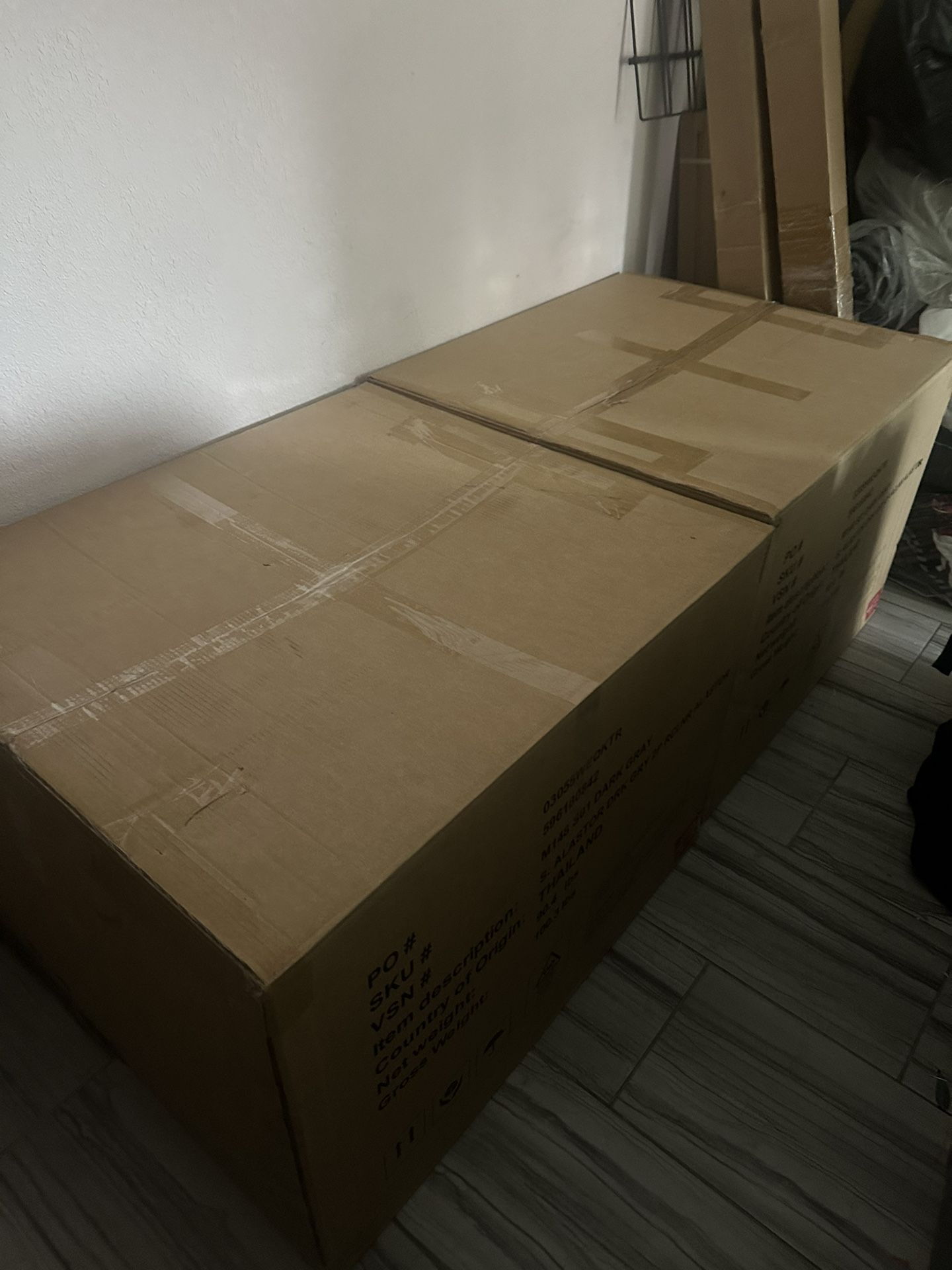 2 Huge Boxes With Clothing