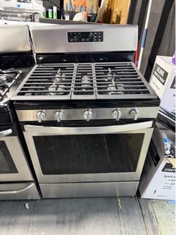 Whirlpool Stainless steel 5 burner range stove