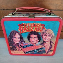 Vintage Dukes Of Hazzard Lunch Box
