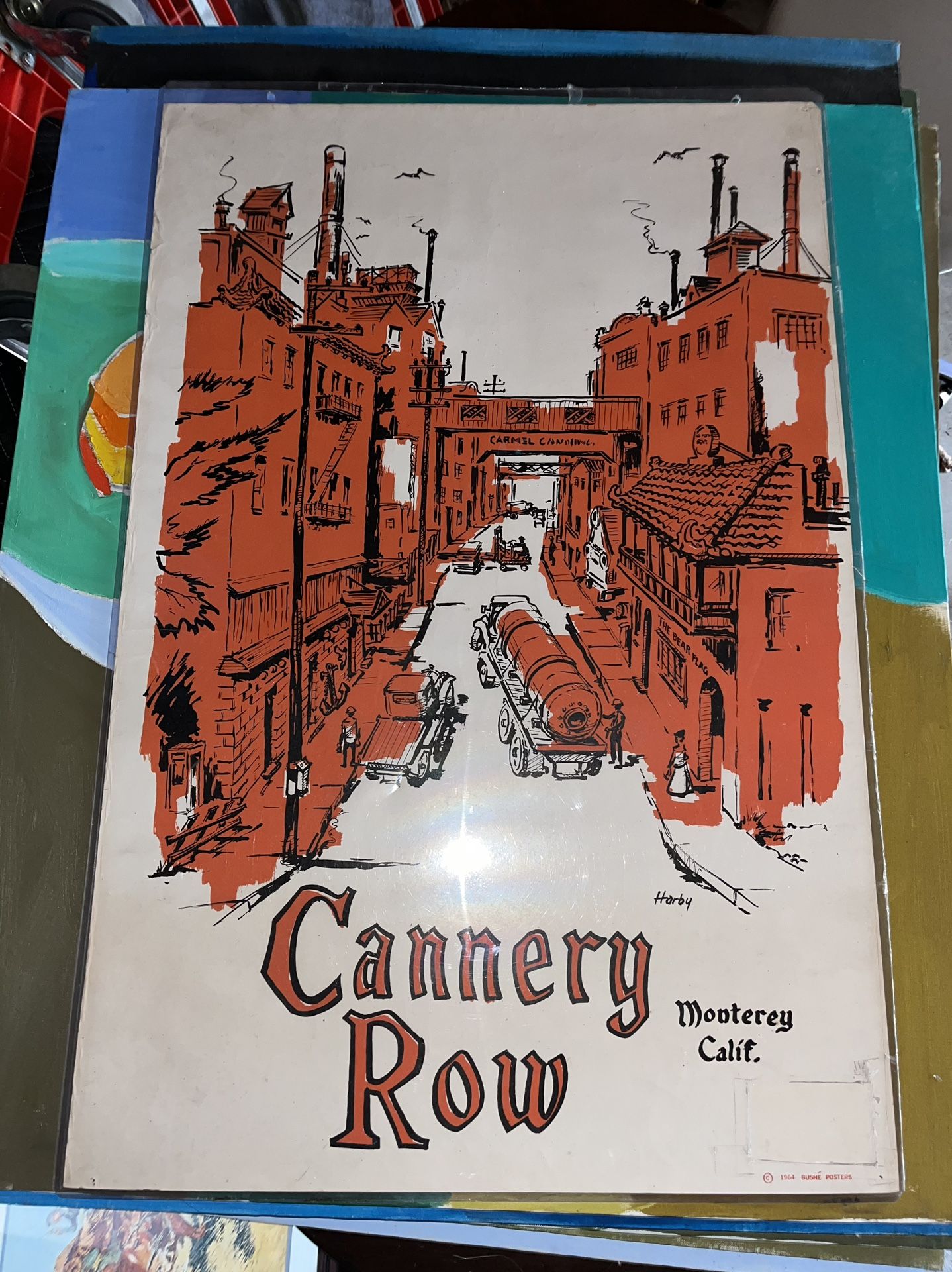 Cannery Row Poster 1964 “ Harby”