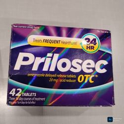PRILOSEC OTC 24hr ⭐⭐42 Capsules 