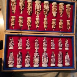 Vintage chess set
