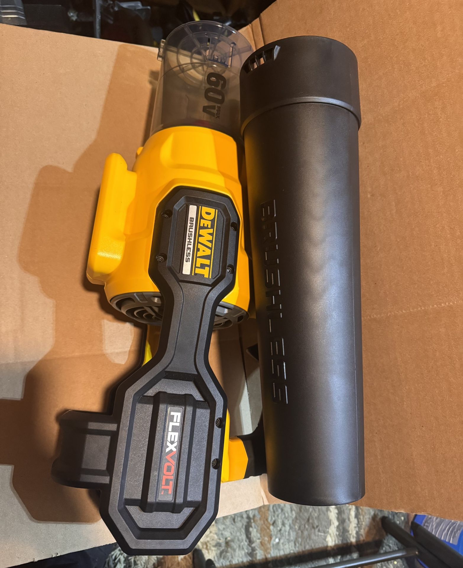 DEWALT FLEXVOLT 60V MAX 125 MPH 600 CFM Brushless Cordless Battery Powered Blower (Tool Only)
