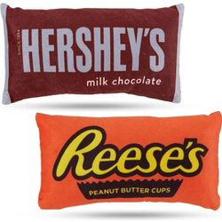 Hershey And Reese's Penut Butter Cups Dog Toys