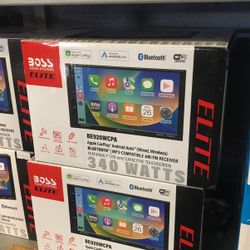 Boss Elite 7 Inch Apple CarPlay And Android Auto Stereo Wireless
