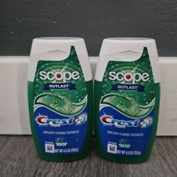 Crest With Scope Toothpaste Oral Care