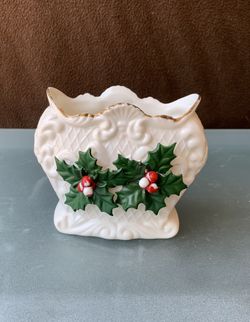 Christmas mini vase/holder