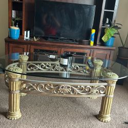 Glass Coffee Table 