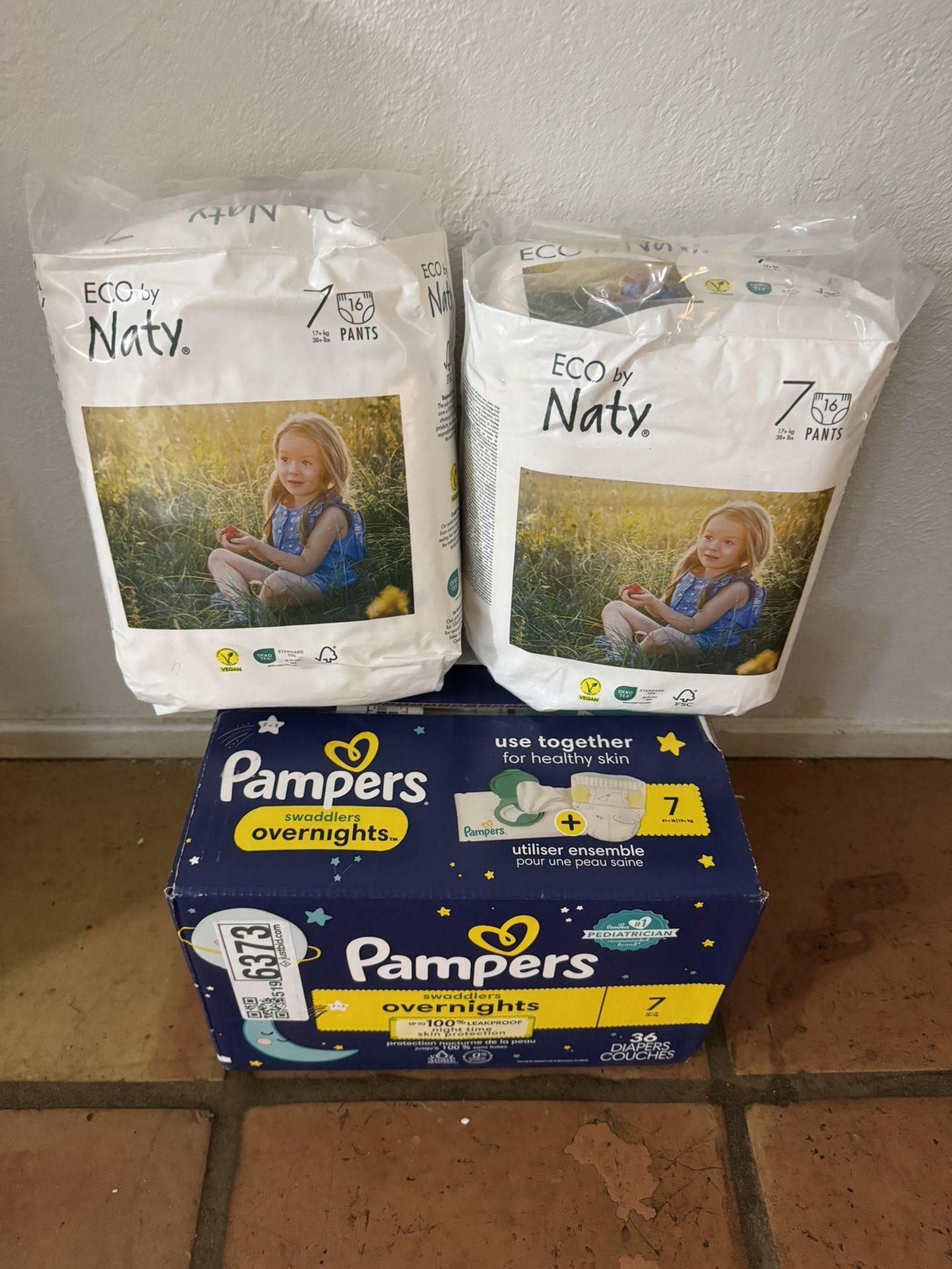 Size 7 Diaper Bundle