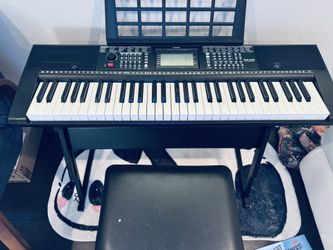 Digital Keyboard With Bench