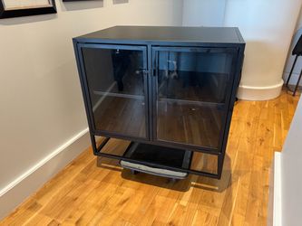 Crate & Barrel casement sideboard/cabinet