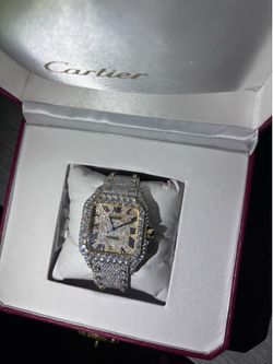 Moissanite Cartier watch
