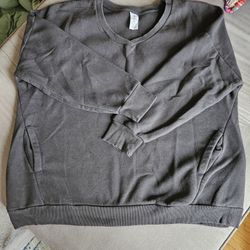 Comfort Zone Cozy Sweatshirt XXL Black