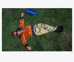 Aviator child costume 5-7 pilot Amelia Earhart