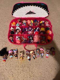 LOL Dolls with carrying case - assorted with accessories